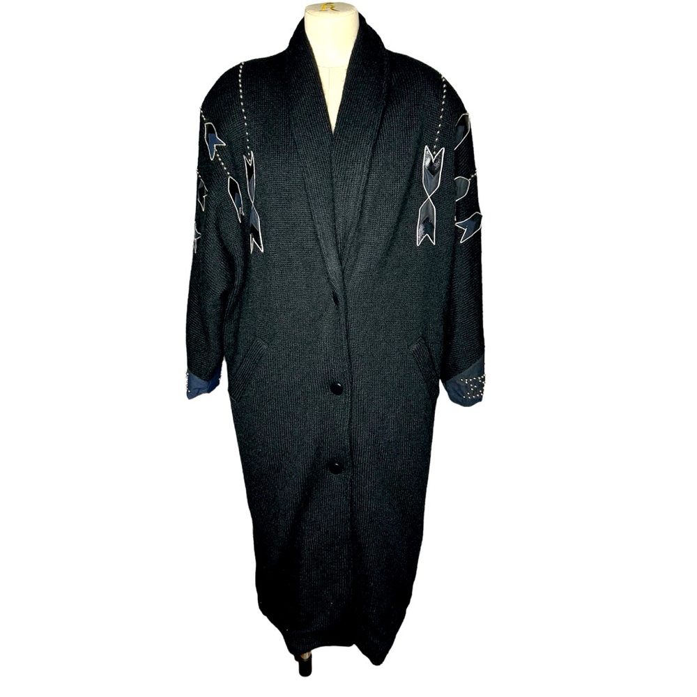 Vintage I.B.Diffusion mohair blend sweater coat